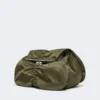 Extra-large technical gabardine pasticcino bag, sage green