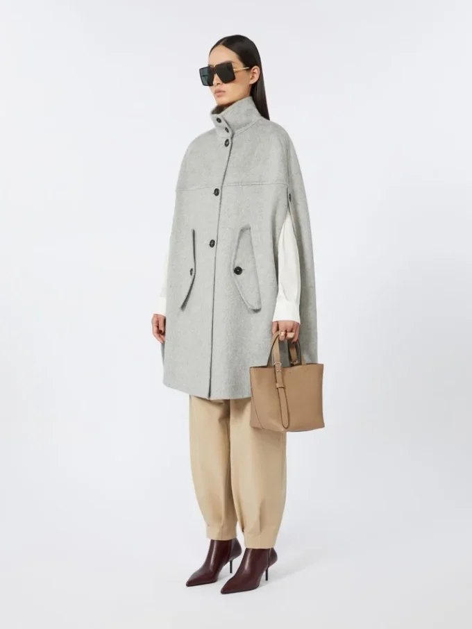 Extra-small leather archetipo bag, mud