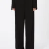 Jersey trousers, black