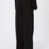 Jersey trousers, black