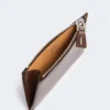 Leather card holder, cocoa