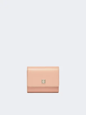 Leather purse, pink