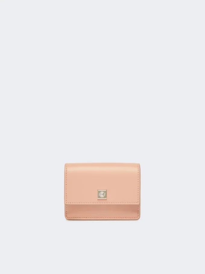 Leather purse, pink Leather purse, pink