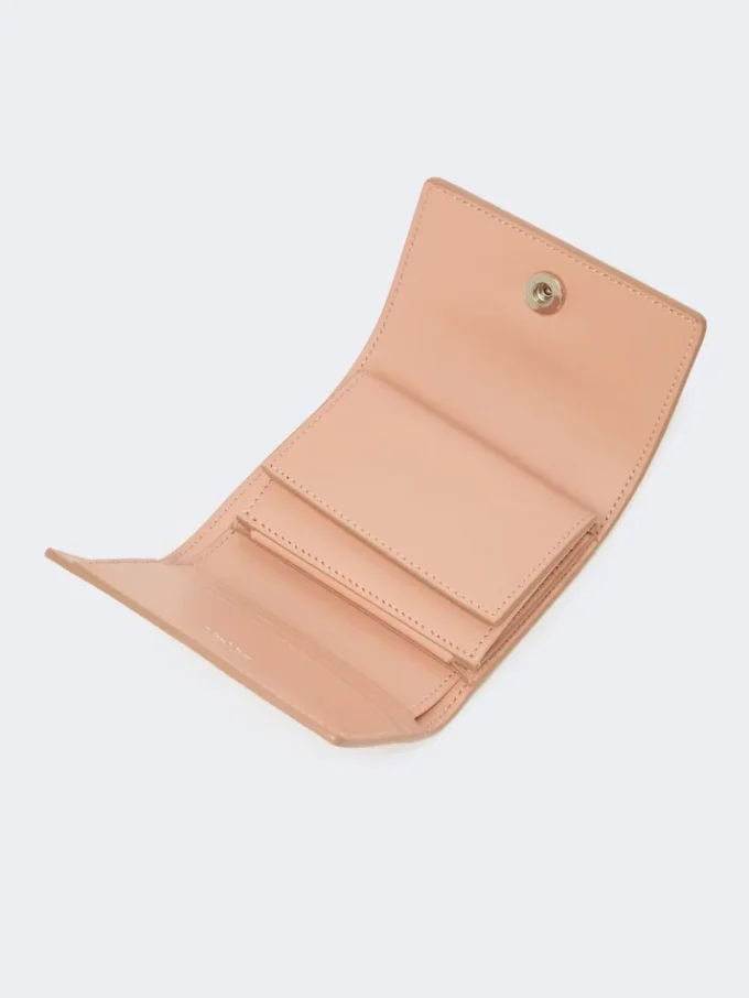 Leather purse, pink Leather purse, pink