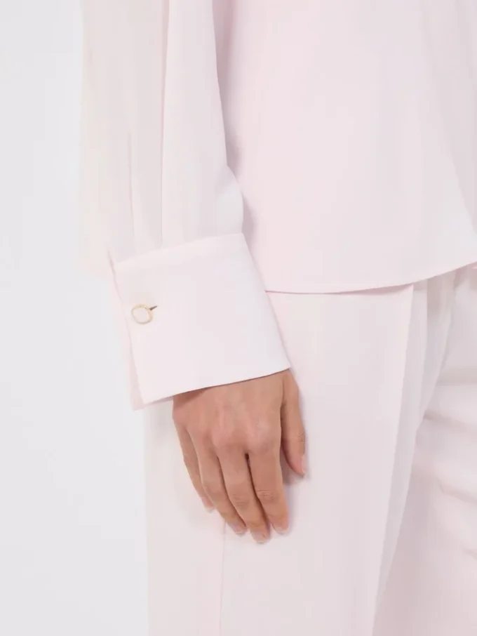 Lightweight cady blouse, pink Lightweight cady blouse, pink