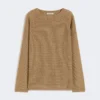 Lightweight linen sweater, desert