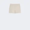 Linen basketweave shorts, sand Linen basketweave shorts, sand