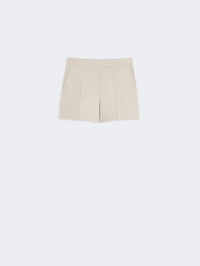 Linen basketweave shorts, sand Linen basketweave shorts, sand