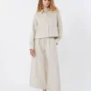 Linen canvas jacket, ecru Linen canvas jacket, ecru