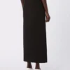 Long cotton skirt, black Long cotton skirt, black