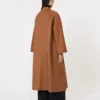 Ludmilla icon coat, tobacco