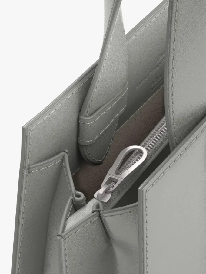 Max mara whitney bag 3 – micro, light grey