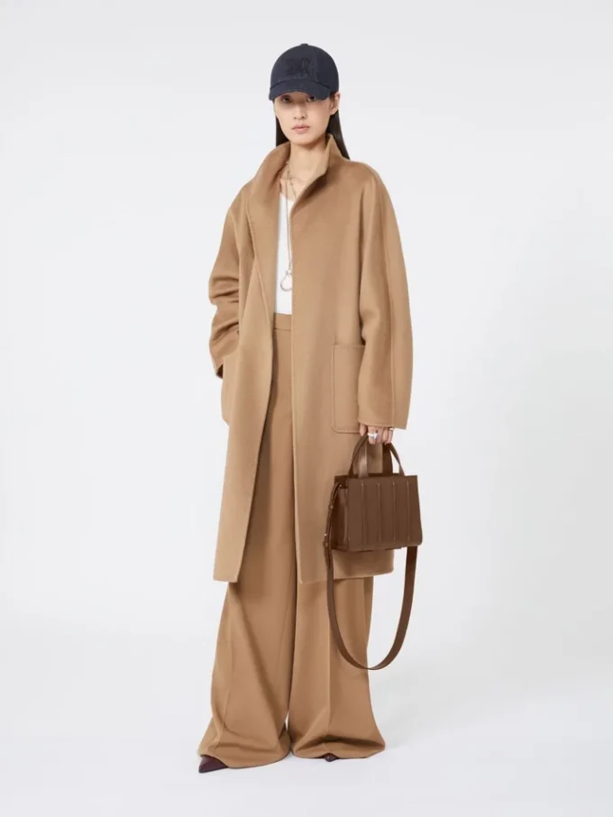 Max mara whitney bag 4 – small, amber brown