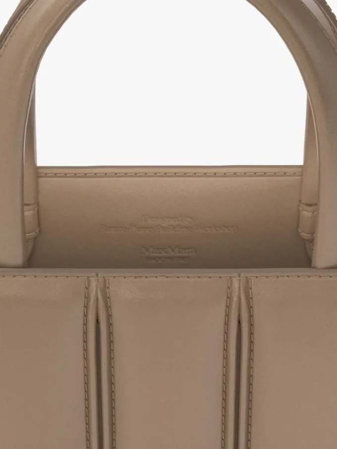 Max mara whitney bag 4 – small, natural