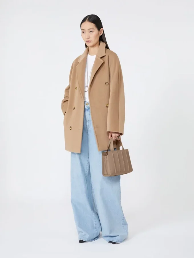 Max mara whitney bag 4 – small, natural