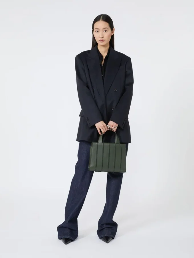 Max mara whitney bag 5 – medium, olive green