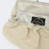Medium raffia-effect pasticcino bag, turtledove Medium raffia-effect pasticcino bag, turtledove