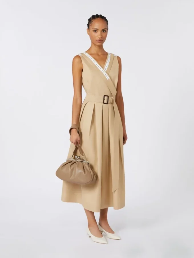 Medium sheepskin pasticcino bag, turtledove