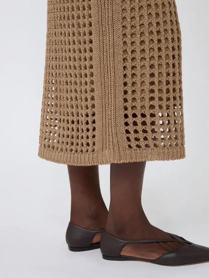 Mesh cotton skirt, desert Mesh cotton skirt, desert