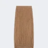 Mesh cotton skirt, desert Mesh cotton skirt, desert