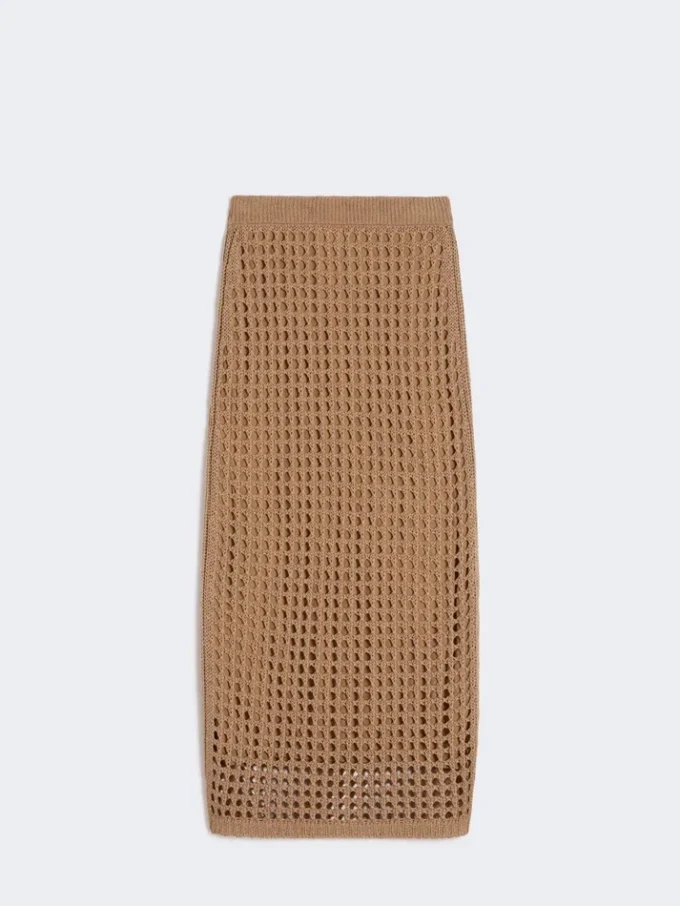 Mesh cotton skirt, desert Mesh cotton skirt, desert