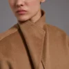 Midi cashmere cardigan coat, camel Midi cashmere cardigan coat, camel