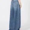 Oversized low-waisted jeans, midnightblue