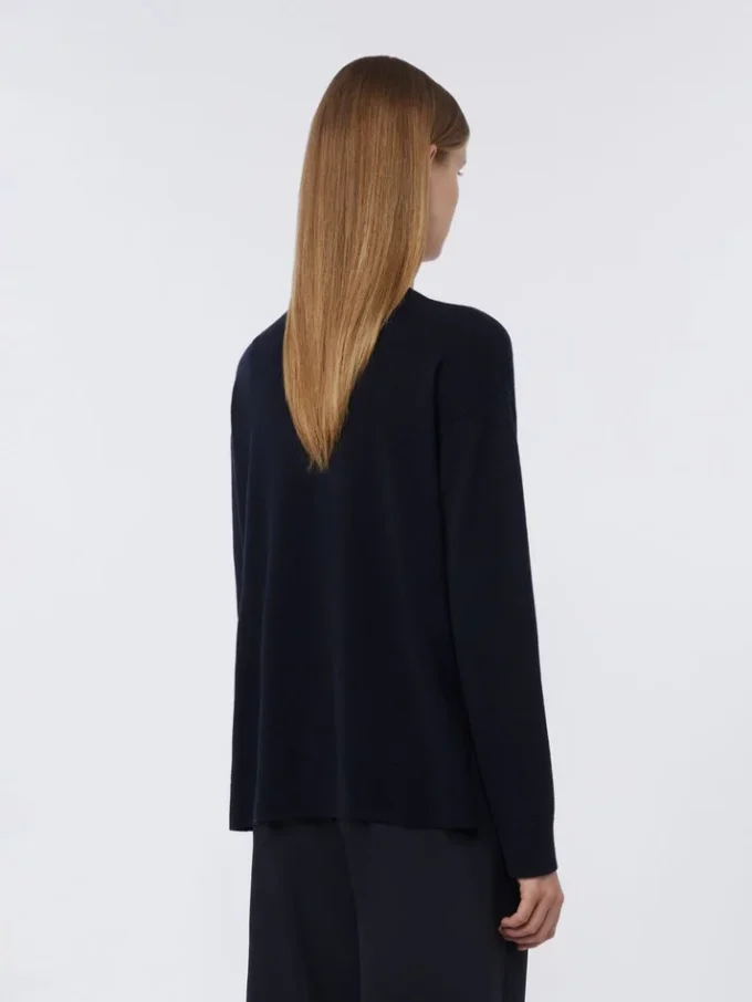 Oversized wool sweater, ultramarine Oversized wool sweater, ultramarine