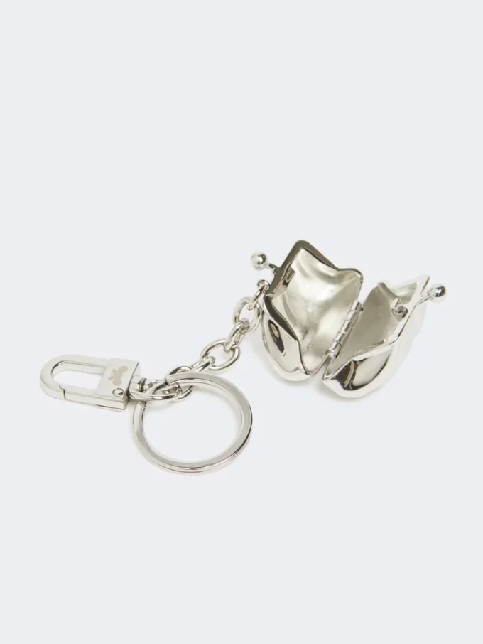 Pasticcino bag key ring, silver