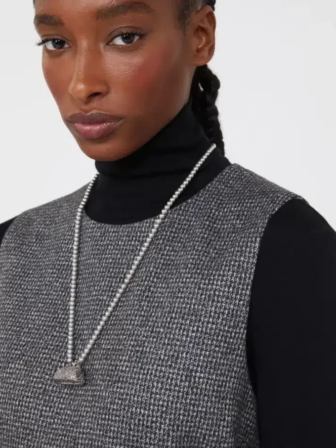 Pasticcino bag-pendant necklace, black