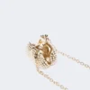 Pasticcino bag-pendant necklace, gold