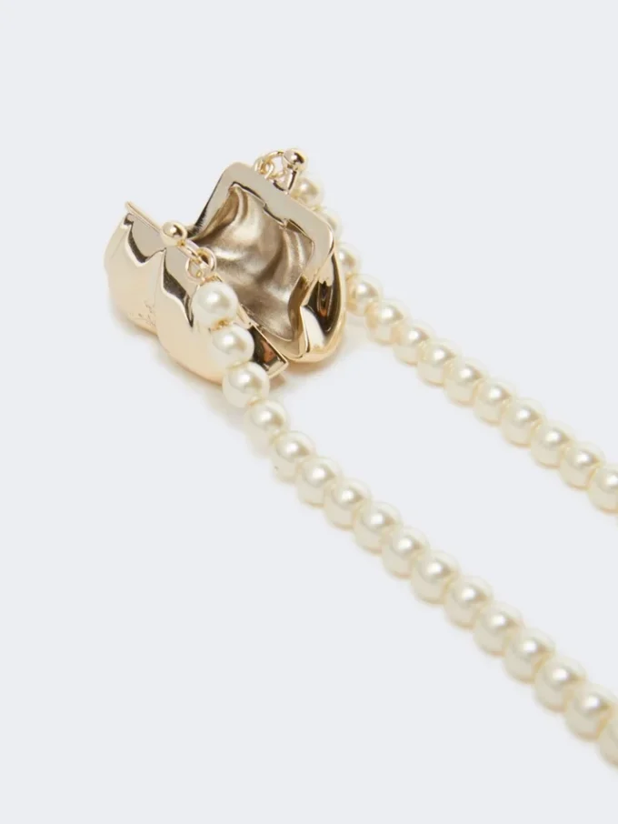 Pasticcino-pendant choker necklace, gold Pasticcino-pendant choker necklace, gold