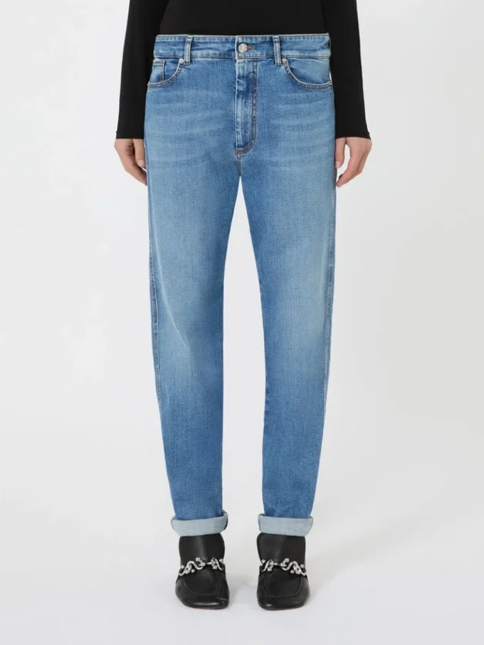 Perfect boyfriend jeans, ultramarine