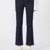 Perfect-fit mini flare jeans, ultramarine