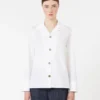Poplin shirt, white