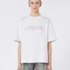 Printed cotton t-shirt, optical white