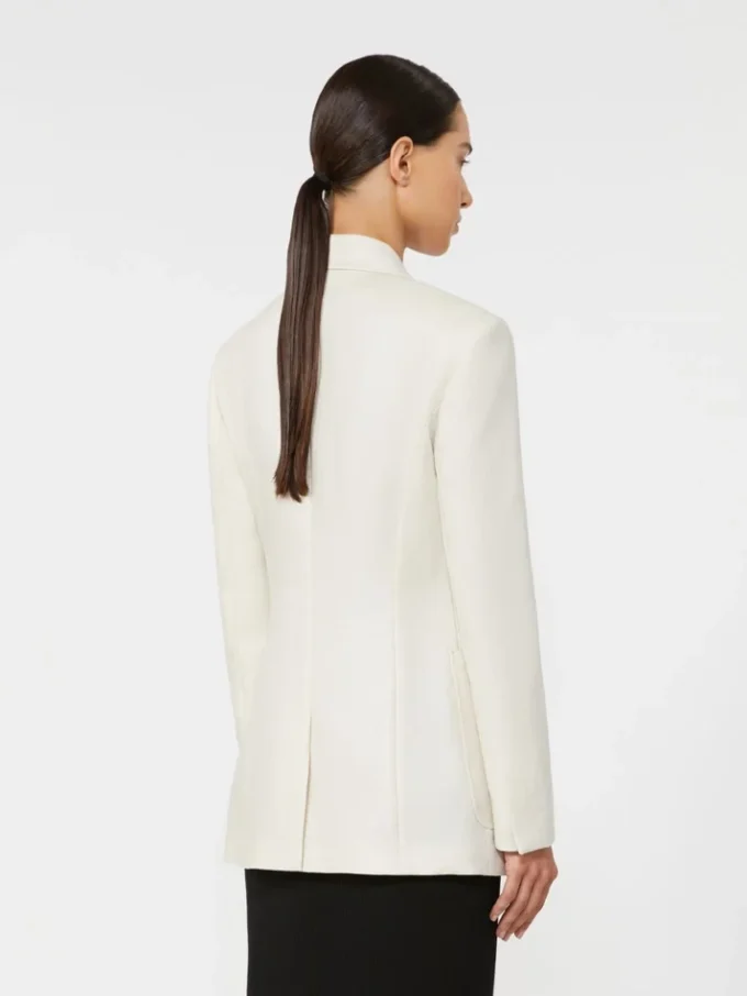 Pure linen blazer, beige