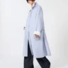 Reversible pure wool coat, avio Reversible pure wool coat, avio