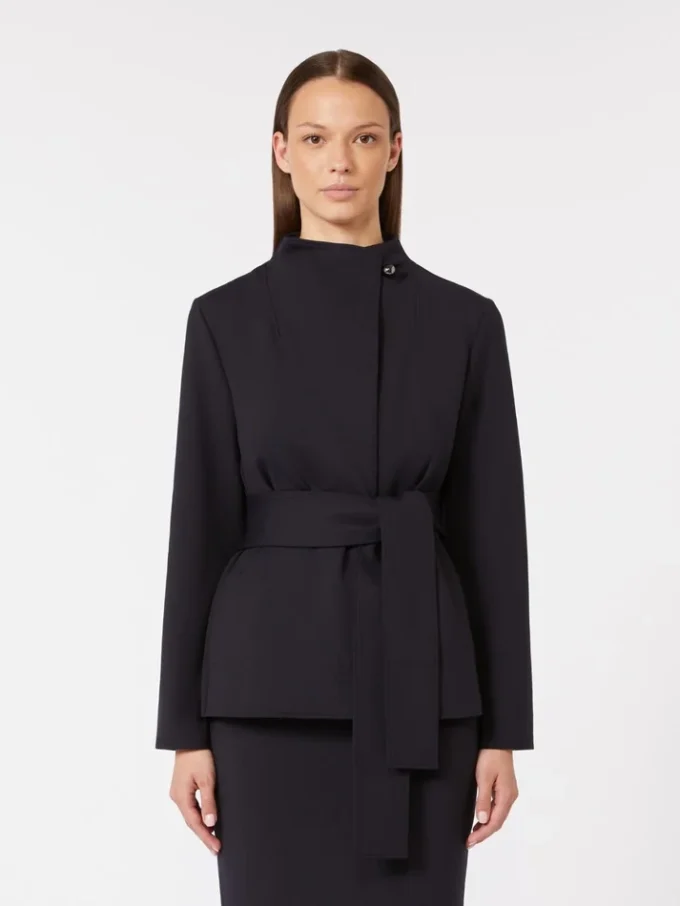 Scuba jersey jacket, ultramarine