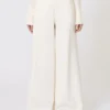 Scuba jersey trousers, ivory Scuba jersey trousers, ivory