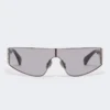 Shield sunglasses, black