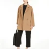 Short 101801 icon coat, camel
