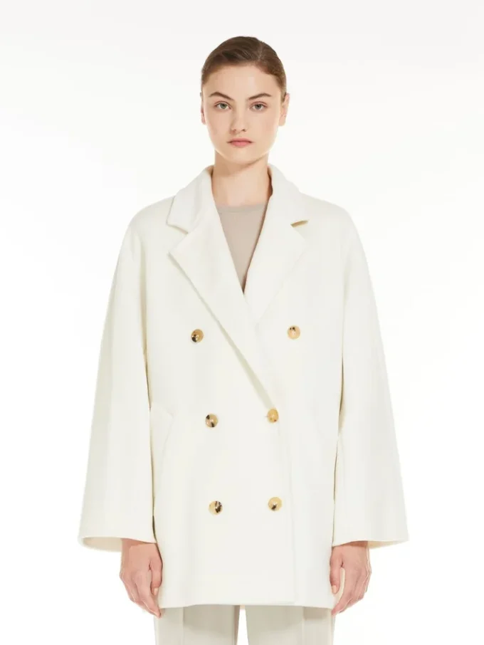 Short 101801 icon coat, white