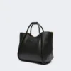 Small leather marine bag, black