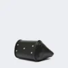 Small leather marine bag, black