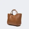Small leather marine bag, brown bronze