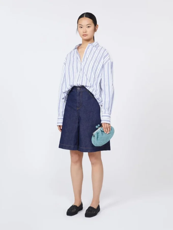 Small raffia-effect pasticcino bag, oil