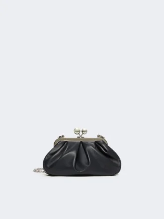 Small sheepskin pasticcino bag, ultramarine