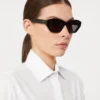 Square bold sunglasses, black Square bold sunglasses, black