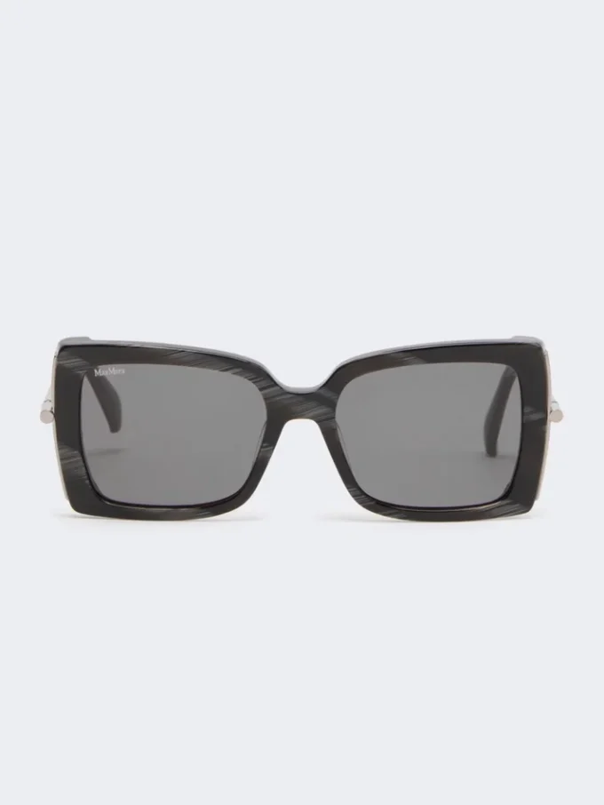 Square sunglasses, black